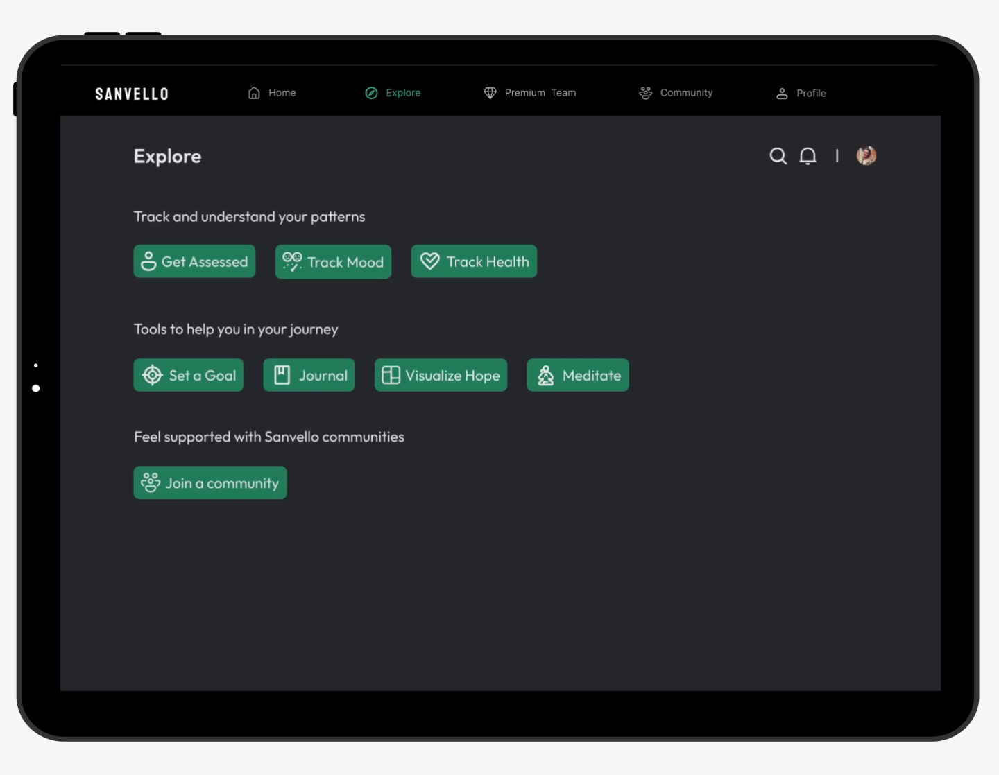 Sanvello Hope Feature