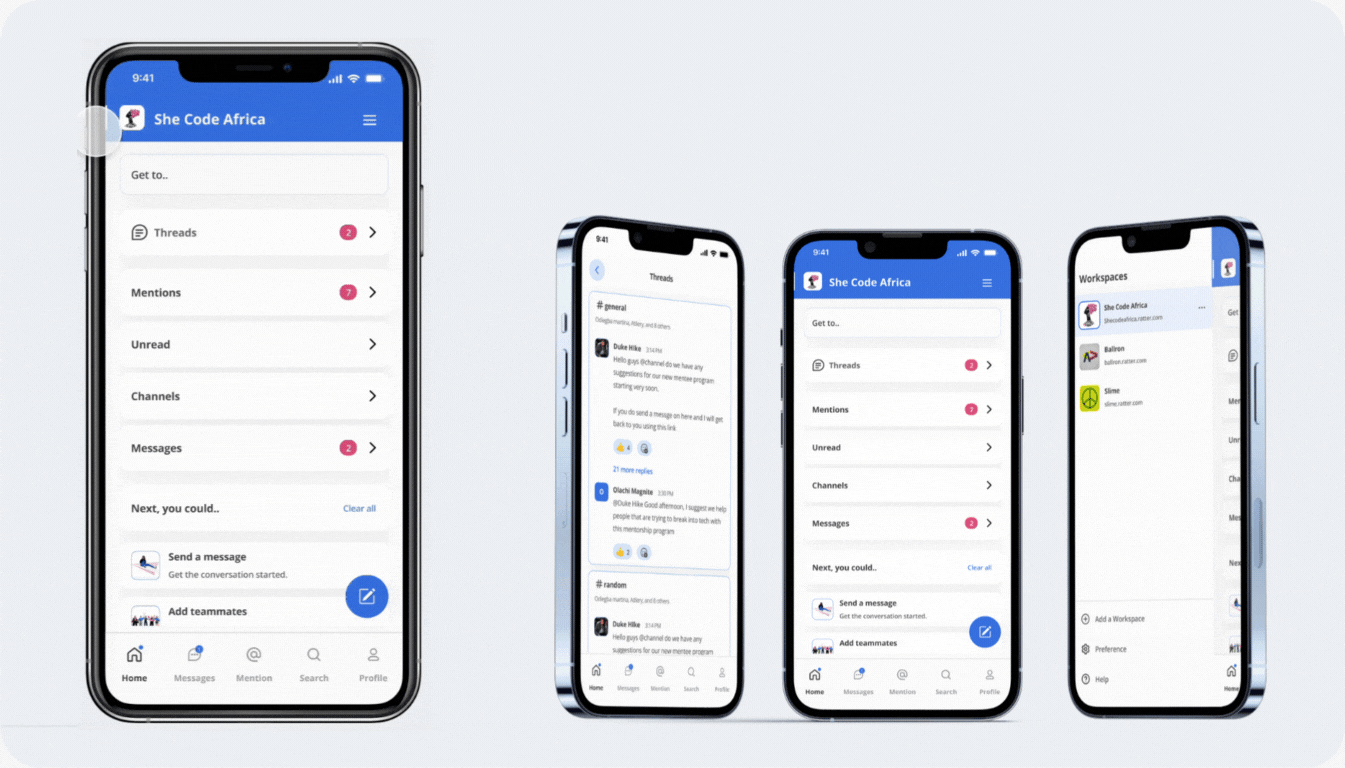 She Code Africa prototype